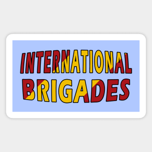 The International Brigades Sticker